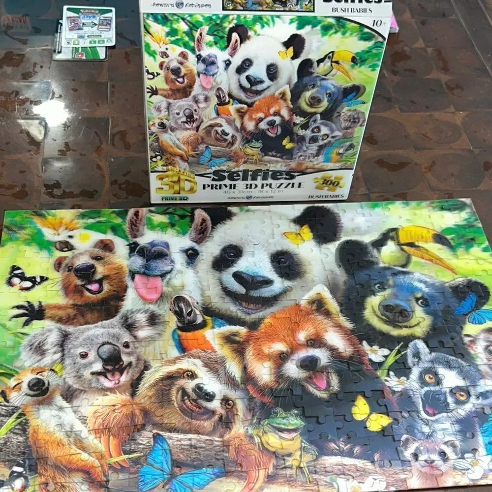 3D Selfie 🤳 Animal 🦔 Puzzle 🧩